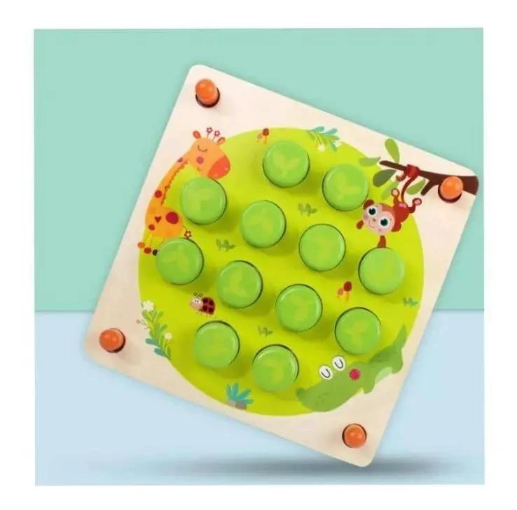JUEGO DE MEMORIA DIDACTICO DE MADERA PARA NIÑOS - 3