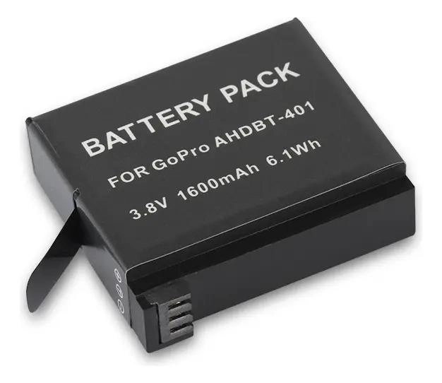 BATERIA RECARGABLE 1600 MAH PARA CAMARAS DE ACCION - 5