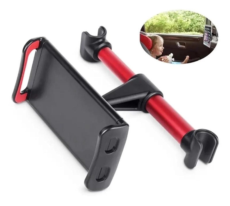 SOPORTE PARA TABLET Y CELULAR PARA AUTO CON AJUSTE DE 20 CM - 2