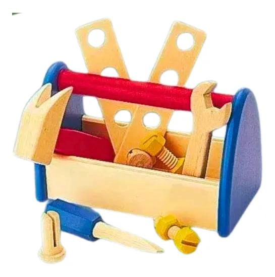 SET DE HERRAMIENTAS DE MADERA PARA NIÑOS CREATIVOS - 3