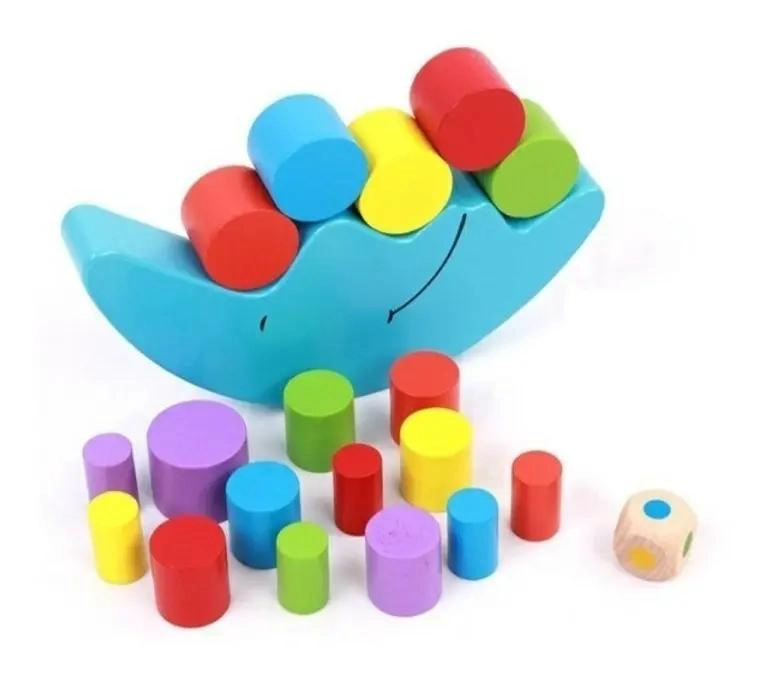 BLOQUES DE MADERA DIDACTICOS PARA JUGAR Y APRENDER - 2