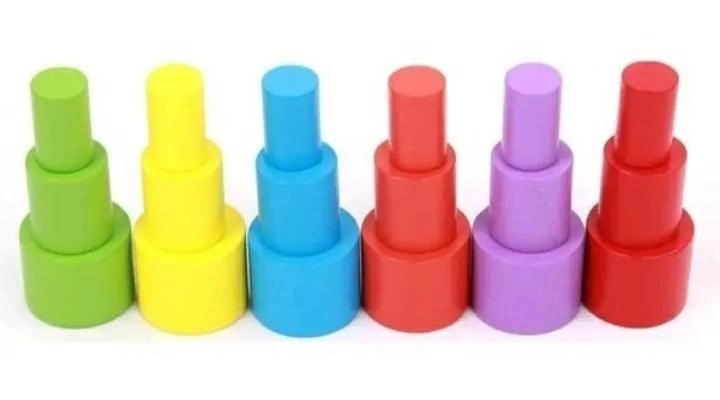 BLOQUES DE MADERA DIDACTICOS PARA JUGAR Y APRENDER - 5
