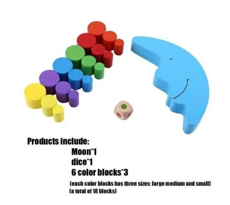 BLOQUES DE MADERA DIDACTICOS PARA JUGAR Y APRENDER - 6