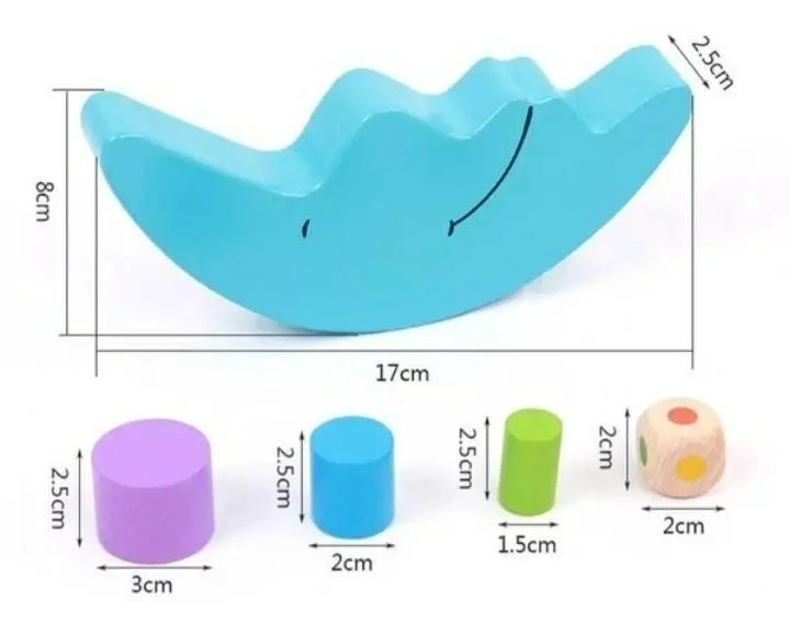 BLOQUES DE MADERA DIDACTICOS PARA JUGAR Y APRENDER - 8