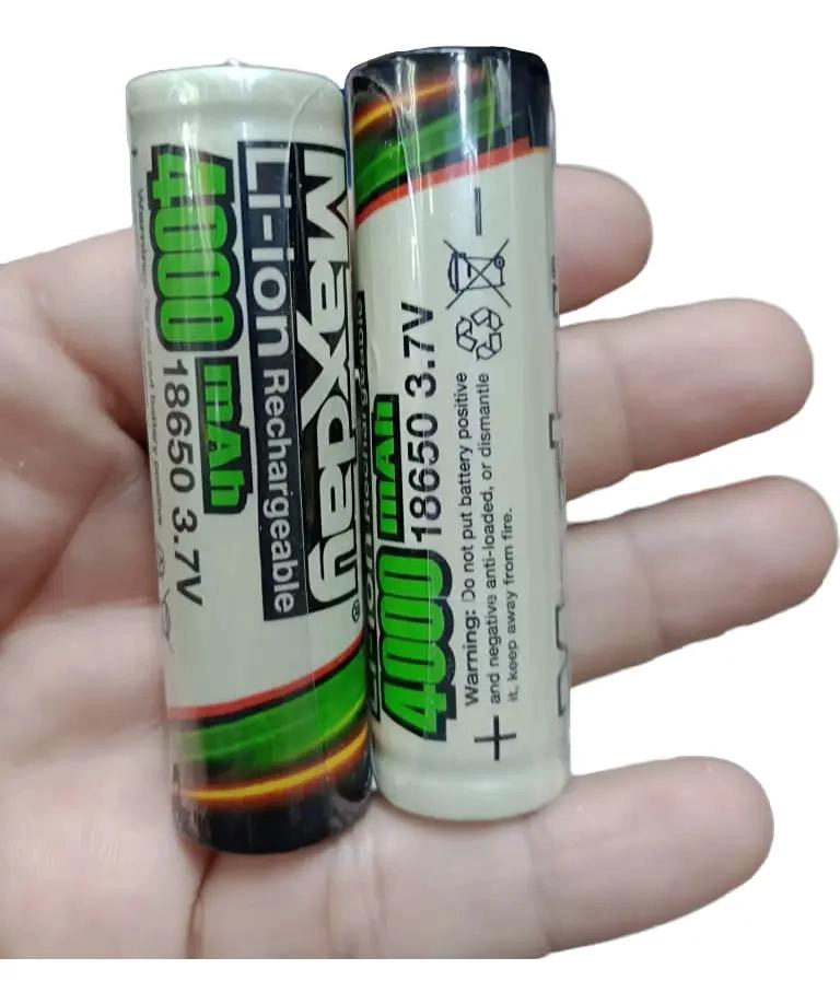 BATERIAS RECARGABLES 18650 DE 4000MAH PARA DISPOSITIVOS - 1