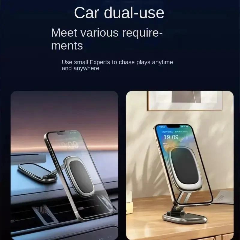 SOPORTE MAGNE TICO PLEGABLE PARA TELE FONO CELULAR EN AUTO - 5