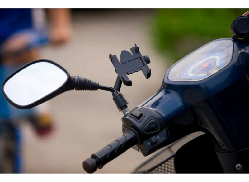 SOPORTE CELULAR GIRATORIO 360 PARA BICICLETA Y MOTO - 4