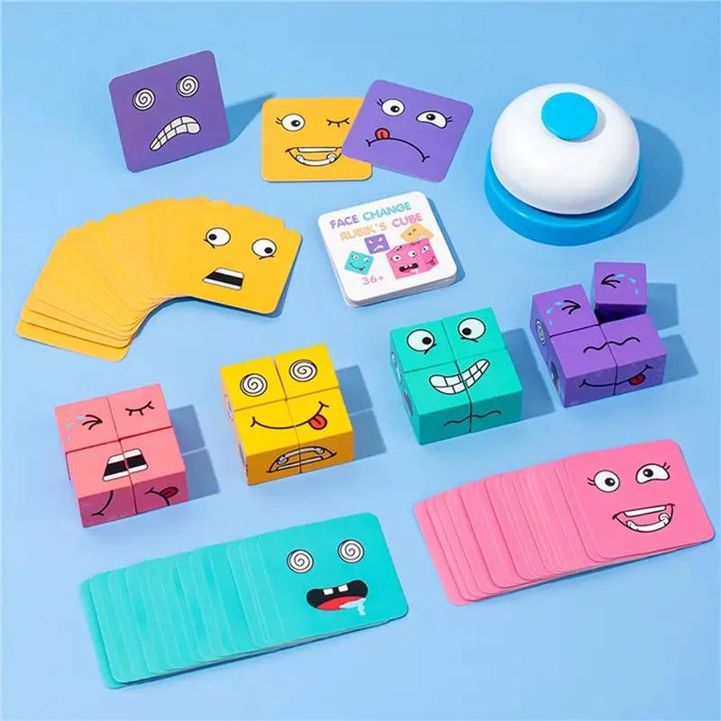 JUEGO DIDACTICO DE PUZZLE DE MADERA PARA NIÑOS - 2