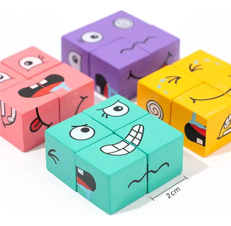 JUEGO DIDACTICO DE PUZZLE DE MADERA PARA NIÑOS - 5
