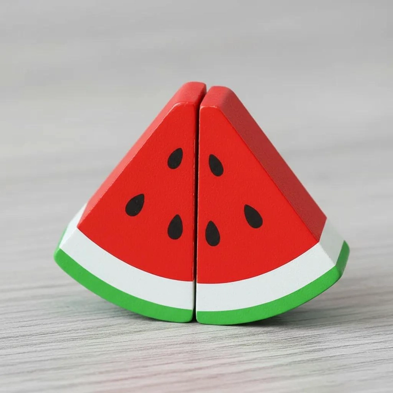 JUEGO DE MADERA PARA CORTAR FRUTAS CON VELCRO 10 PIEZAS - 5