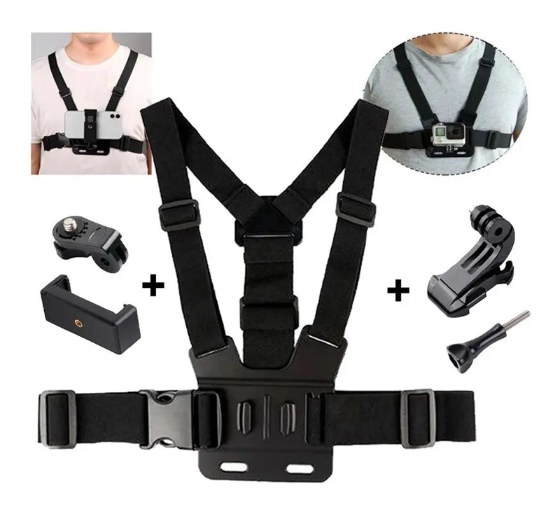 ARNE S DE PECHO AJUSTABLE PARA CAMARAS Y SMARTPHONES - 2
