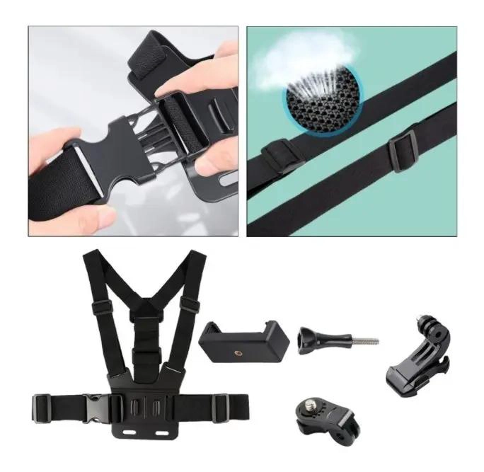 ARNE S DE PECHO AJUSTABLE PARA CAMARAS Y SMARTPHONES - 5