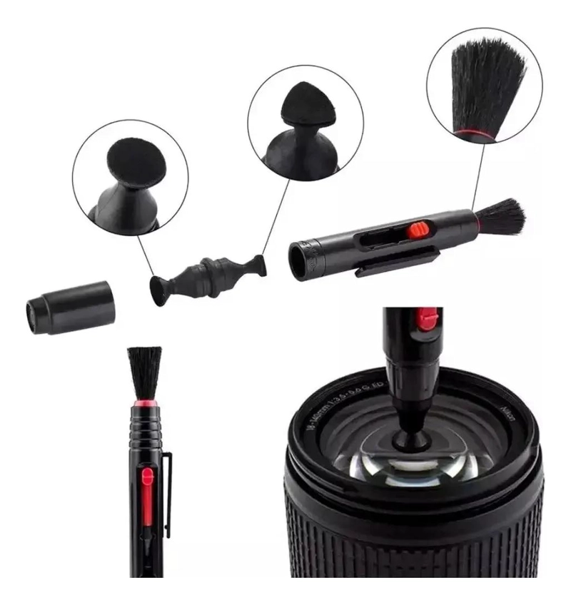 KIT DE LIMPIEZA COMPLETO PARA CAMARAS Y ELECTRONICOS - 6