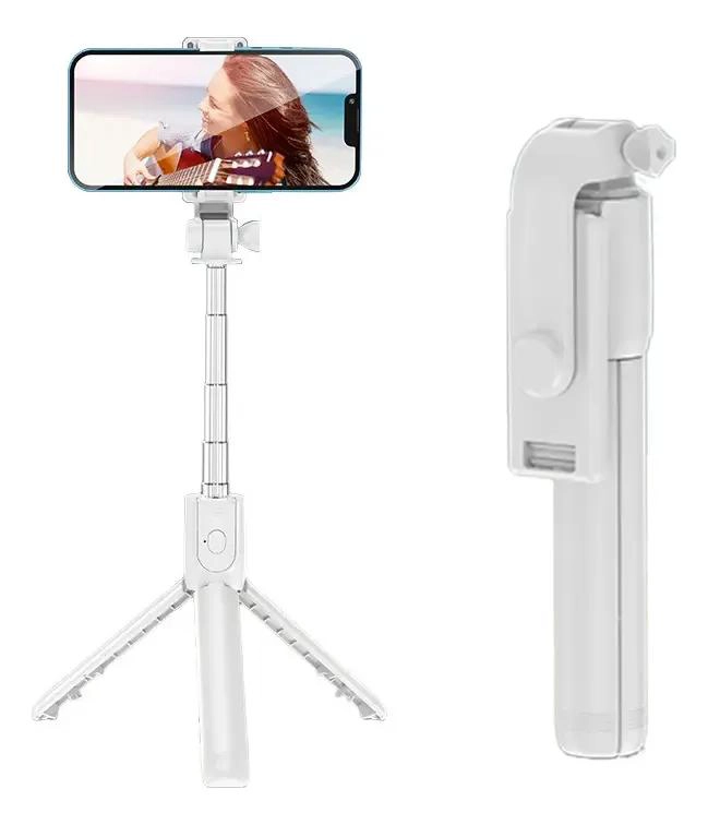 BASTON SELFIE Y TRIPODE EXTENSIBLE CON CONTROL REMOTO BLUETOOTH - 1