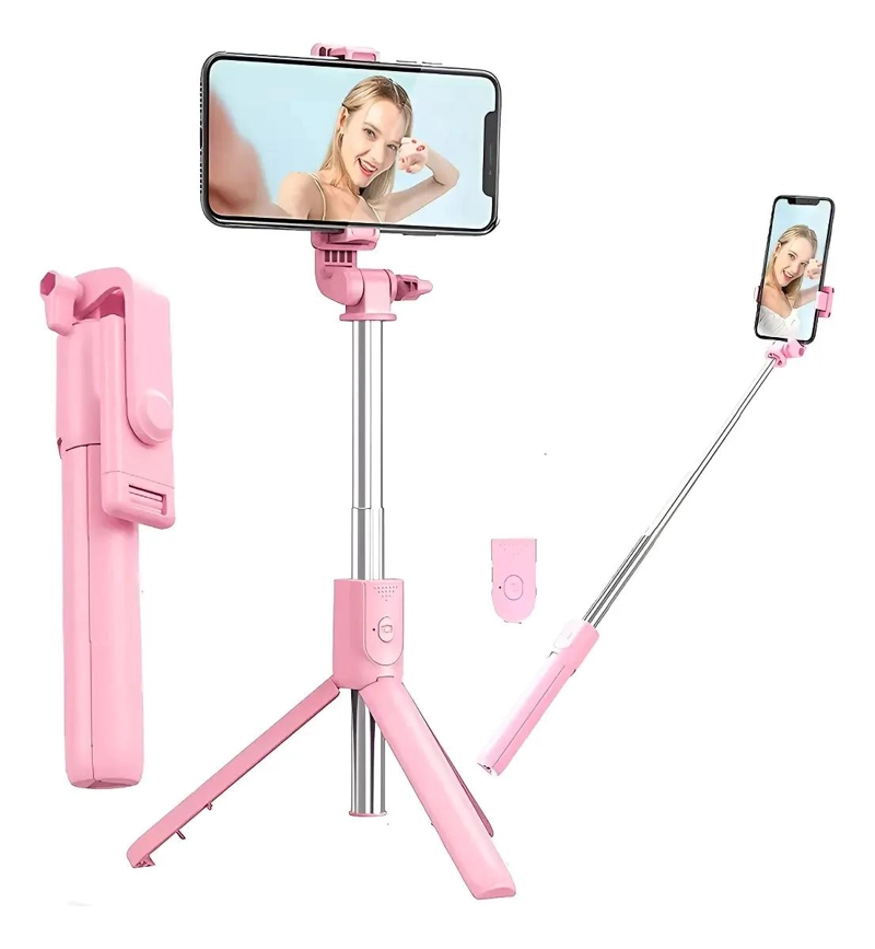 BASTON SELFIE Y TRIPODE EXTENSIBLE CON CONTROL REMOTO BLUETOOTH - 5