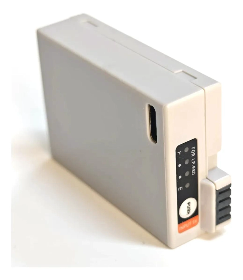 BATERIA RECARGABLE DE LITIO CON CARGA USB-C PARA CAMARAS - 2