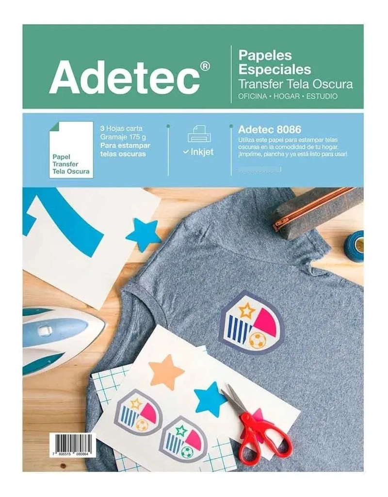 PAPEL ESTAMPADO PARA TELAS OSCURAS IDEAL PARA PERSONALIZACION - 1