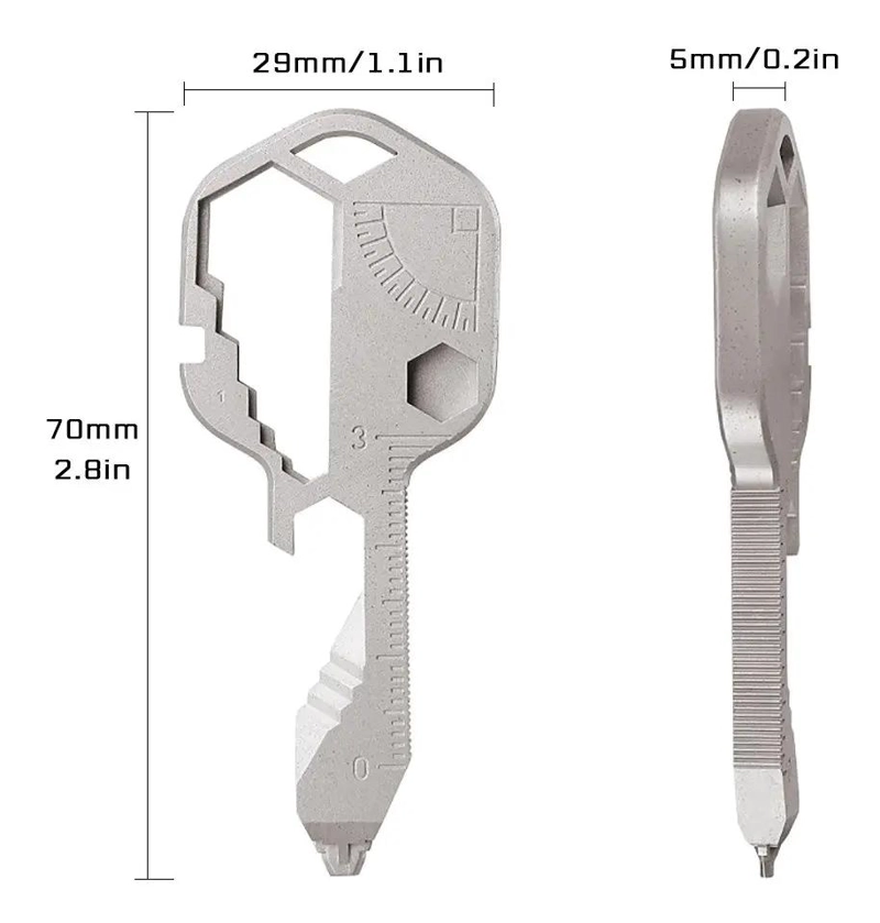 LLAVE MULTIFUNCIONAL 24 EN 1 COMPACTA Y LIGERA - 6