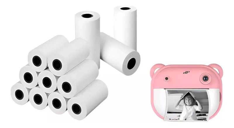 ROLLO DE PAPEL PARA IMPRESION DE FOTOS INSTANTANEAS PARA NIÑOS - 1