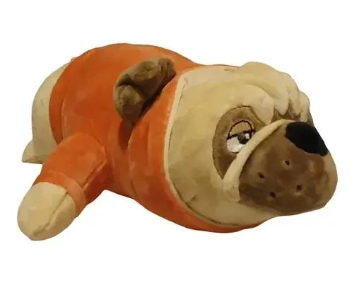 PELUCHE DE PERRITO PUG TIERNO Y SUAVE PARA NIÑOS - 3