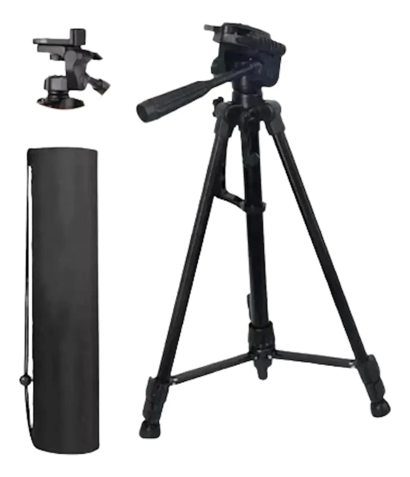 TRIPODE SEMI-PROFESIONAL LIGERO PARA CAMARAS Y CELULARES - 4