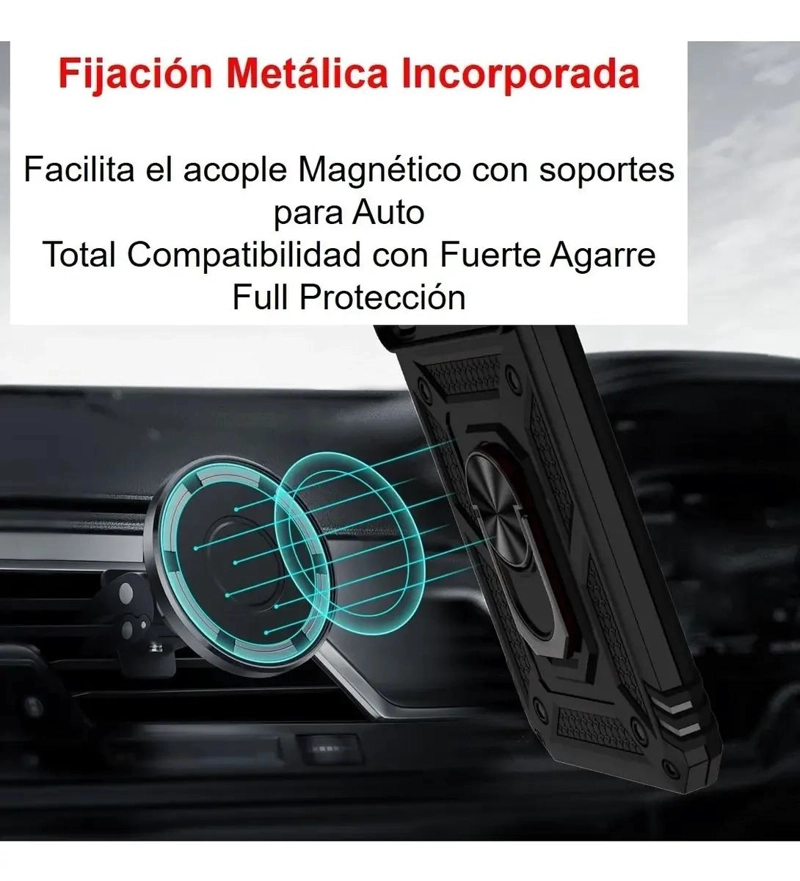 CARCASA REFORZADA CON ARO Y VIDRIO TEMPLADO PARA SAMSUNG S21 FE - 5