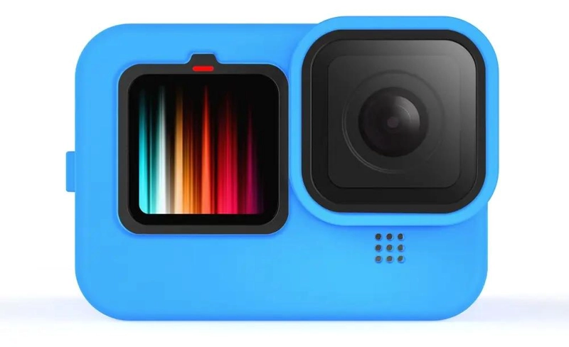 FUNDA DE SILICONA Y ACCESORIOS PARA CAMARA DE ACCION - 2