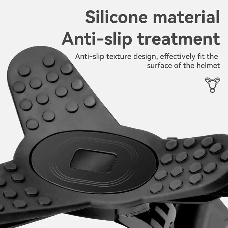 SOPORTE DE MONTAJE PARA CASCO DE MOTO PARA CAMARAS Y MOVILES - 7