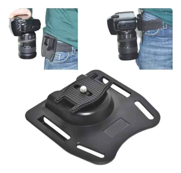 SOPORTE DE CAMARA PARA CINTURON Y CORREA KIORA K-BM1 - 3