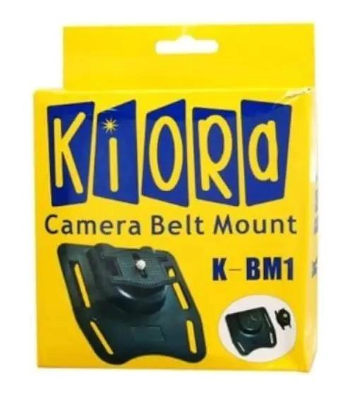 SOPORTE DE CAMARA PARA CINTURON Y CORREA KIORA K-BM1 - 5