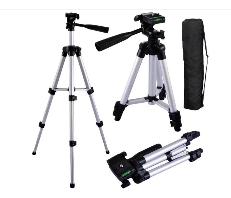 TRIPODE LIGERO Y RESISTENTE PARA CAMARAS Y DISPOSITIVOS - 2