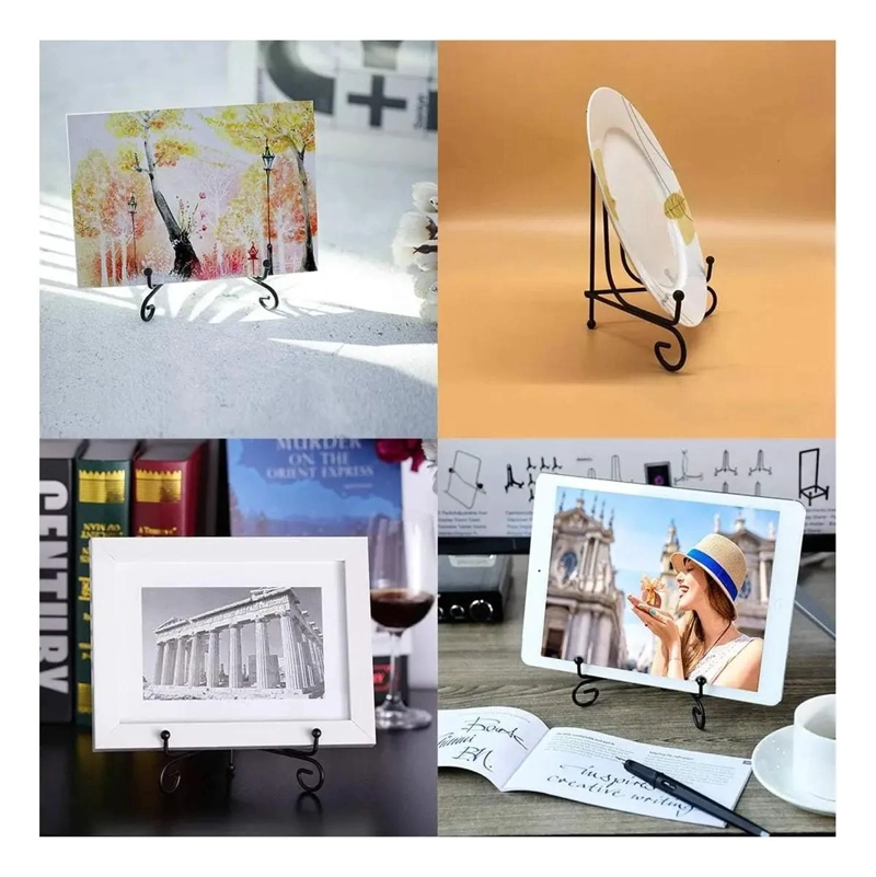 SOPORTE METALICO MULTIUSO PARA EXHIBICION DE FOTOS Y ARTE - 8