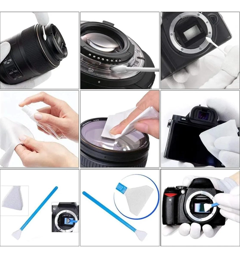 KIT DE LIMPIEZA PROFESIONAL PARA CAMARAS Y DISPOSITIVOS PORTATIL - 5