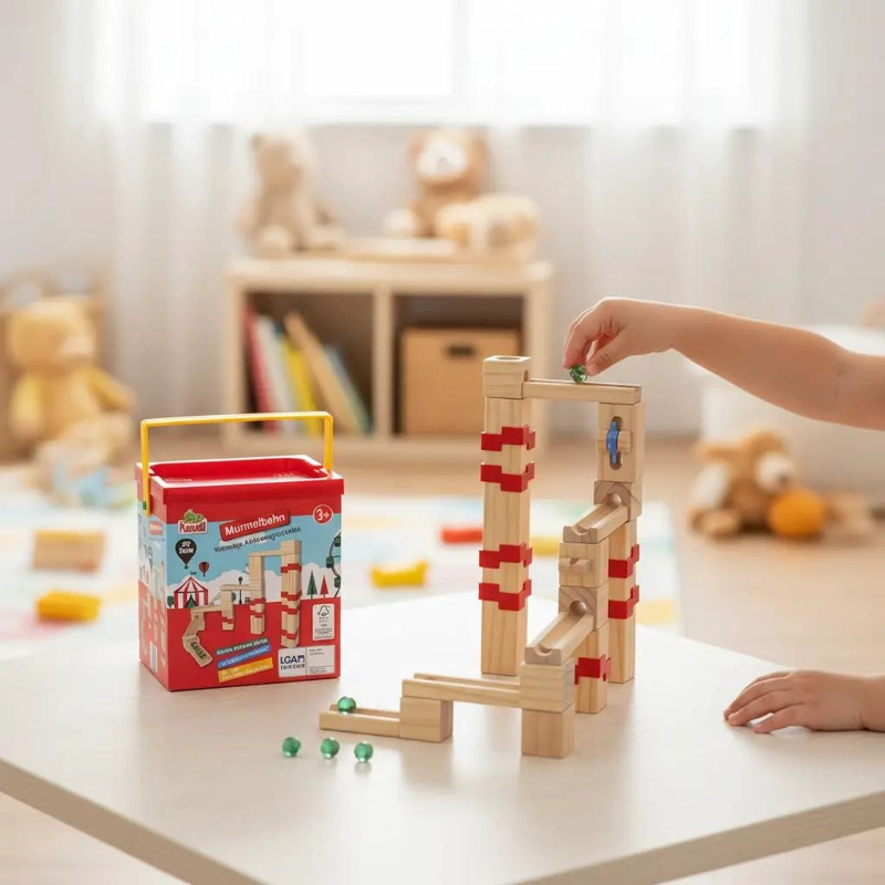 CIRCUITO DE CANICAS DIDACTICO PARA APRENDER JUGANDO - 4