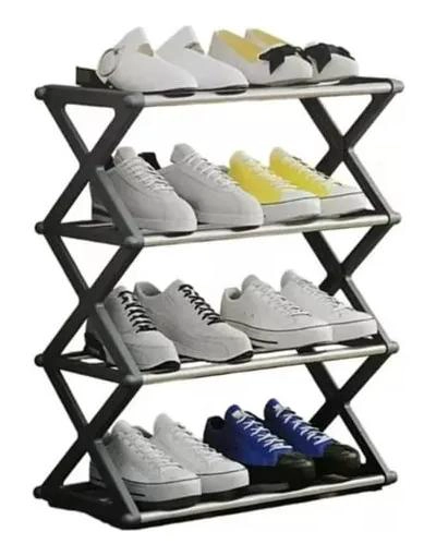 ORGANIZADOR PLEGABLE PARA ZAPATILLAS DE 4 NIVELES Y 8 PARES - 2