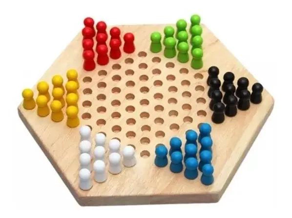 JUEGO DE DAMAS CHINAS Y YENGA DE MADERA PARA NIÑOS - 4