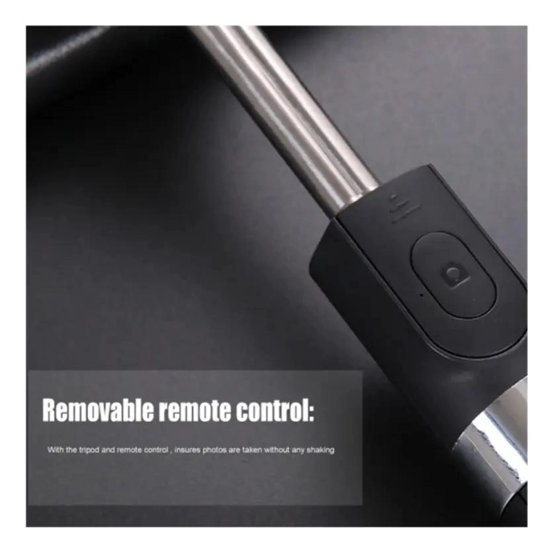 PALO SELFIE BLUETOOTH CON TRIPODE INALAMBRICO Y CONTROL REMOTO - 6