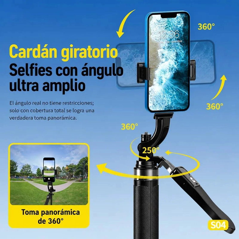 TRIPODE MULTIFUNCIONAL DE 1.8M CON CONTROL REMOTO - 8