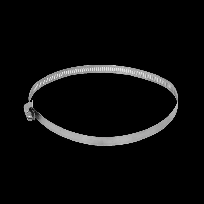 ABRAZADERA METALICA AJUSTABLE PARA MASTILES DE 141 A 165 MM - 2