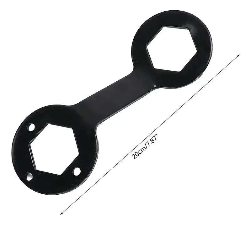LLAVE DE APRIETE FIJA CROMADA 36MM/38MM - 2