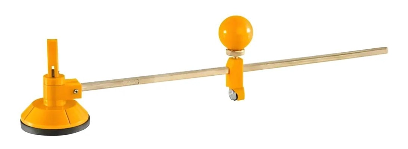 CORTADOR DE VIDRIO CIRCULAR CON VENTOSA PARA PROYECTOS DE BRICOLAJE - 1