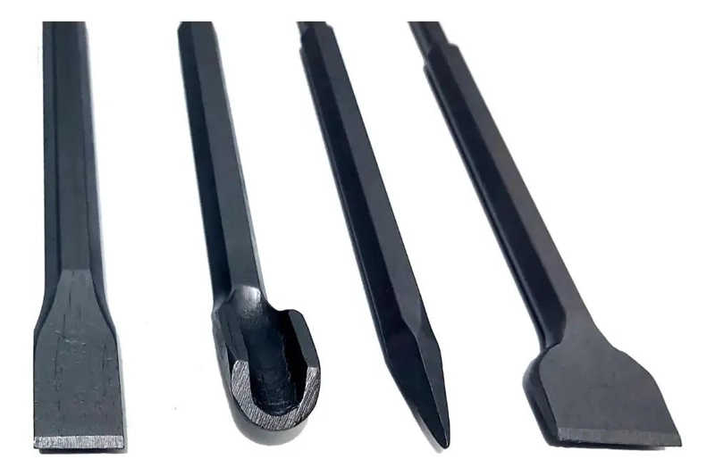PACK DE 4 CINCELES DE ACERO MIXTO - 4