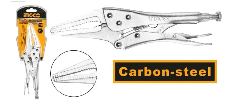 LLAVE CAIMAN PUNTA LARGA DE ACERO CARBONO 9 PULGADAS - 1