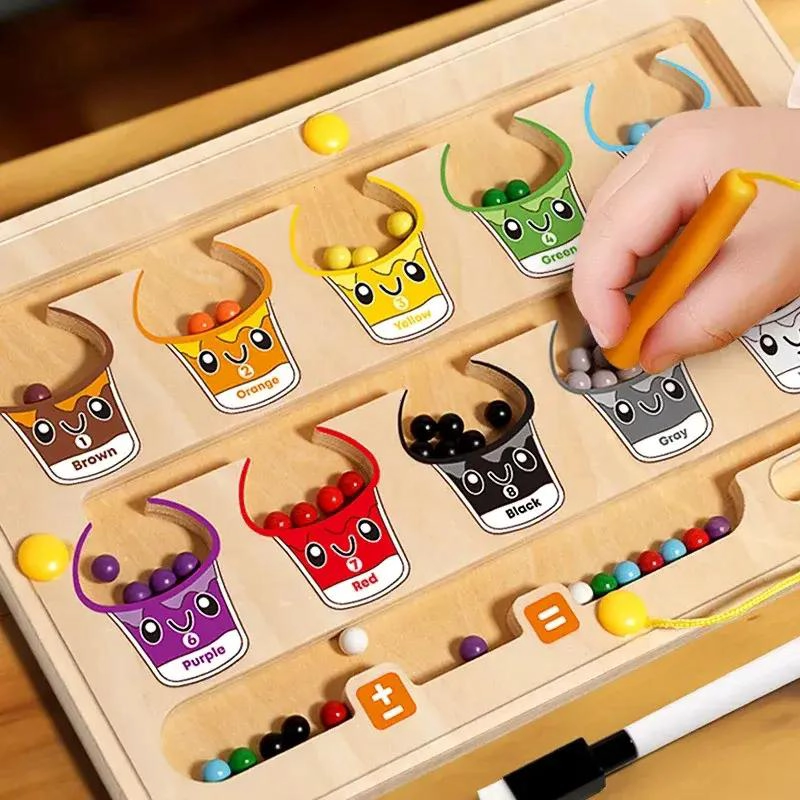 LABERINTO MONTESSORI 2 EN 1 PARA APRENDIZAJE Y DIBUJO - 3
