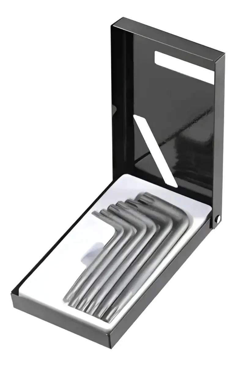 JUEGO DE LLAVES TORX T25 A T55 EN CAJA METALICA - 1
