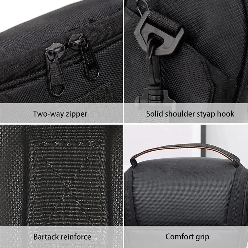 BOLSO PARA CAMARAS LENTE DSLR COMPACTO Y ELEGANTE - 4