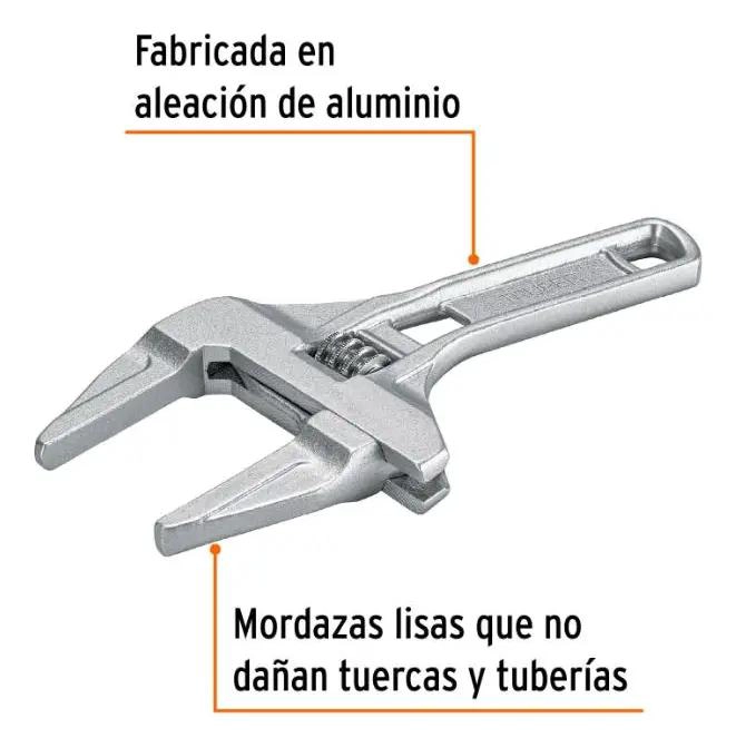 LLAVE AJUSTABLE BOCA ANCHA 8 PULGADAS - 2