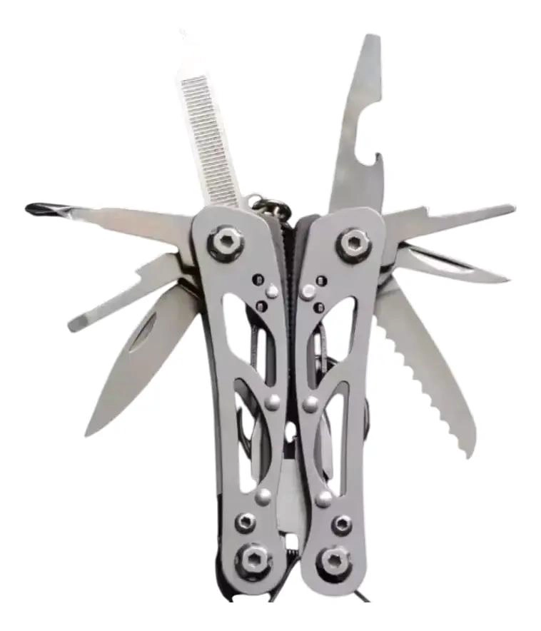 ALICATE MULTIHERRAMIENTA COMPACTO DE ACERO INOXIDABLE PARA CAMPING - 2