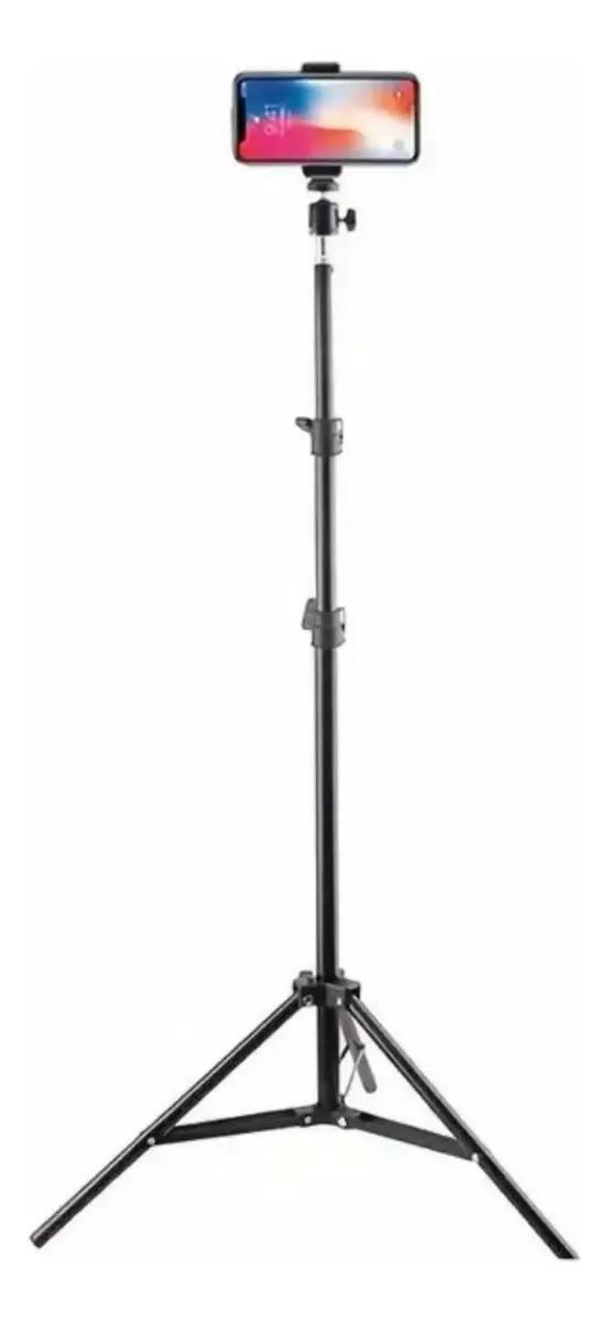TRIPODE DE 2.10 METROS PARA SMARTPHONE CON CONTROL REMOTO - 2