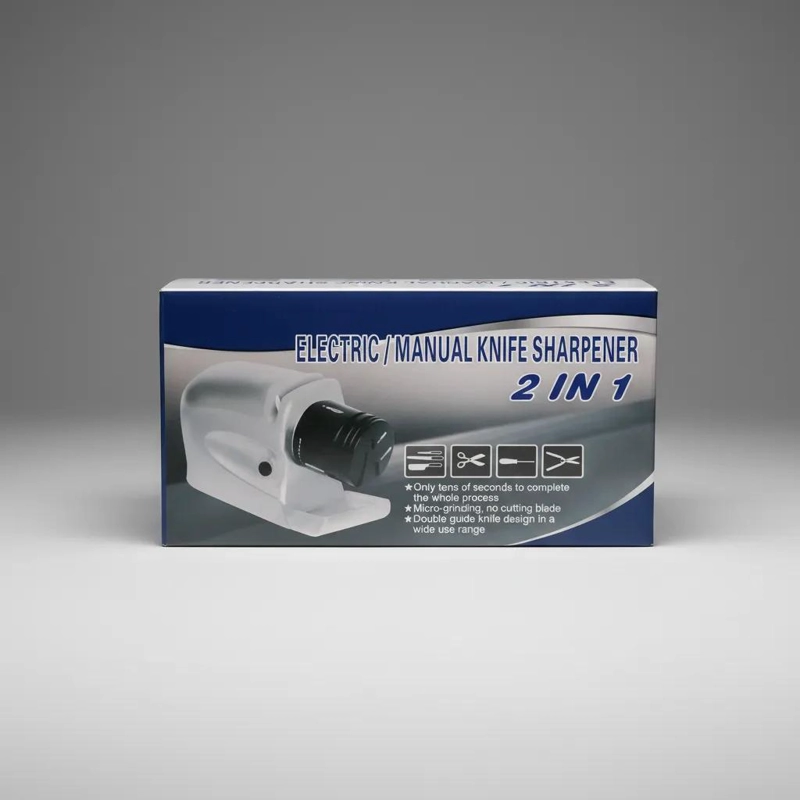 AFILADOR ELE CTRICO Y MANUAL PARA CUCHILLOS CON SISTEMA DE MICRO-MOLIENDA - 2